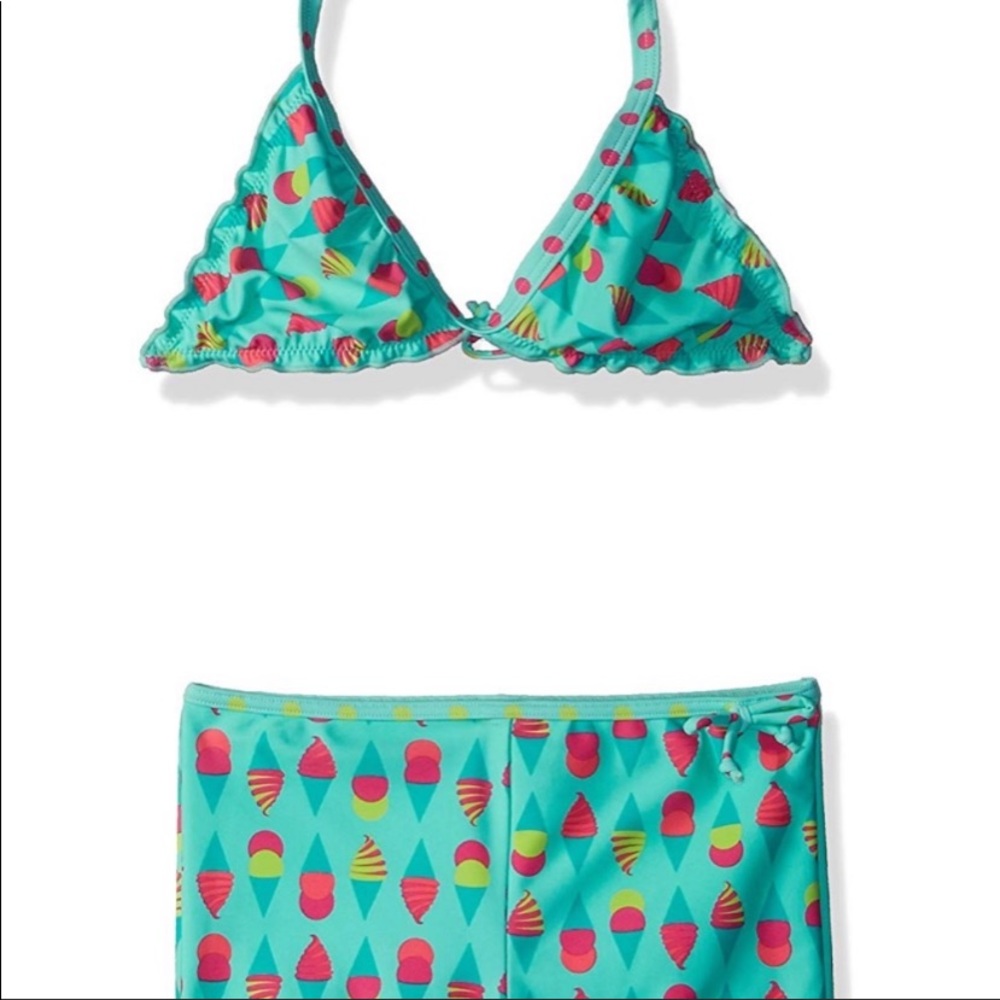👑Host Pick👑 Visgoss Girls Icecream Swimsuit